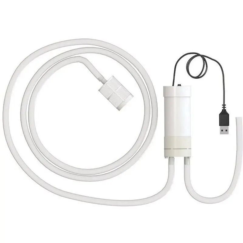 A19F-For Bottling For Home Brew Wine, Beer, Beverages And Kombucha Portable USB Electric Auto Siphon Self Priming Pump