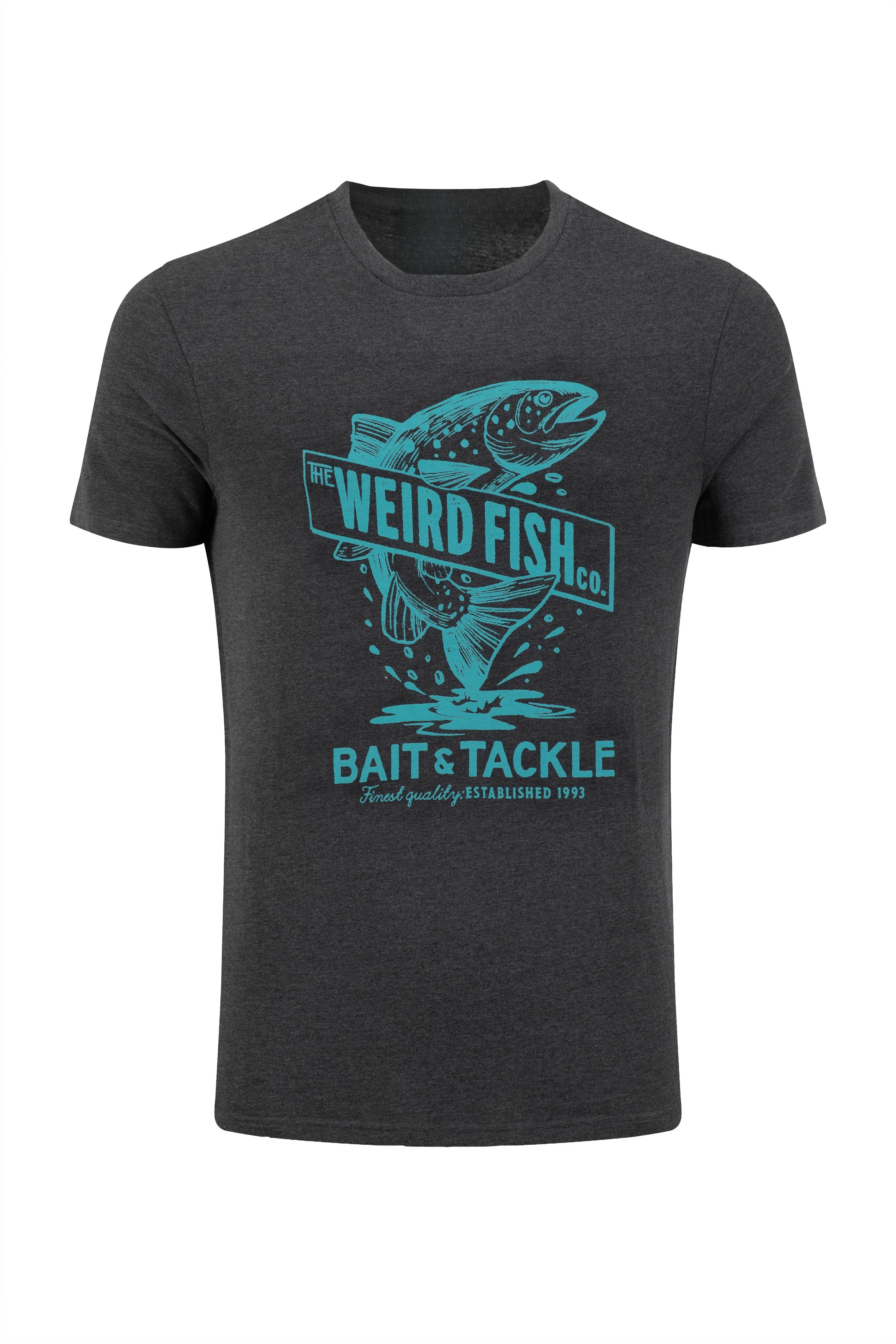 Retro Trout Bait & Tackle Fun Fishing Vintage Brand Graphic Tee Cotton Mens Womens T-Shirt Outdoor Casual Top
