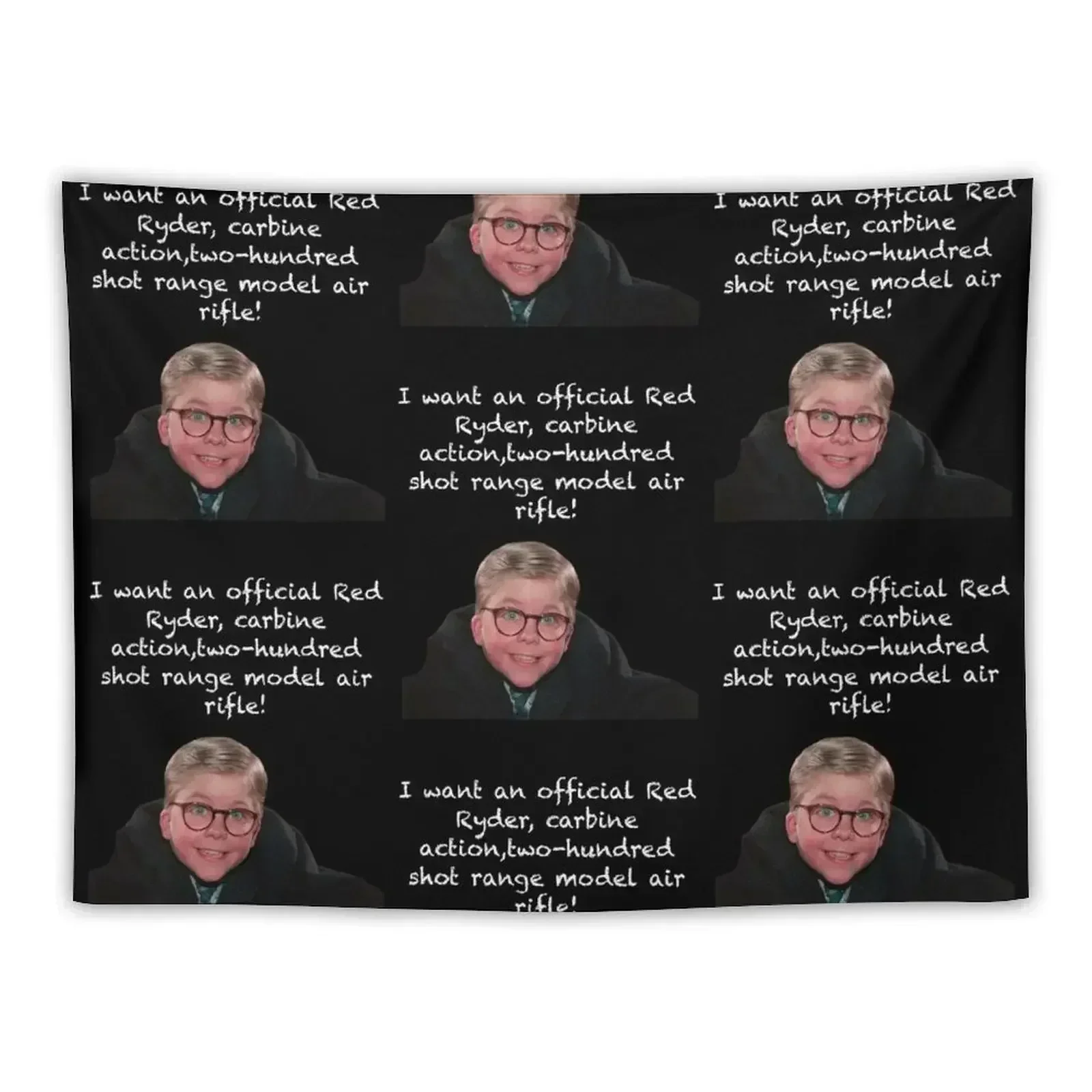 A Christmas Story Red Ryder Tapestry Tapete For The Wall Aesthetic Room Decor Korean Cute Room Decor Tapestry