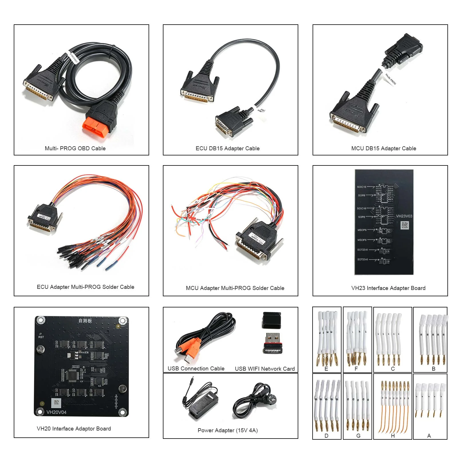 Programmatore Xhorse Multi-Prog programmatore ECU aggiornamento di VVDI Prog con licenza MQB48 gratuita modalità Expert chip di scrittura Batch