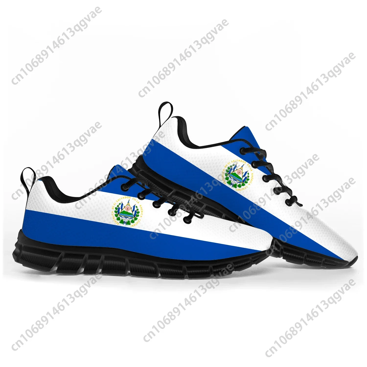 

El Salvador Flag Sports Shoes Mens Womens Teenager Kids Children Sneakers El Salvador Casual Custom High Quality Couple Shoes