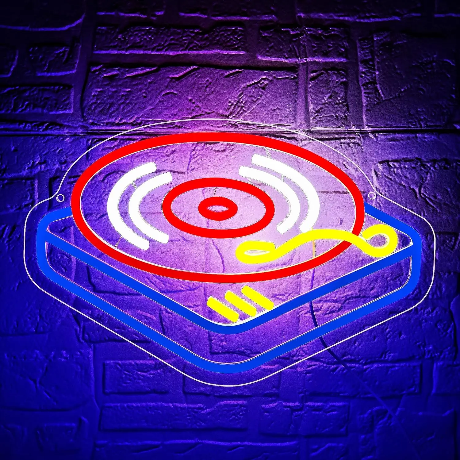 Record Player Neon …