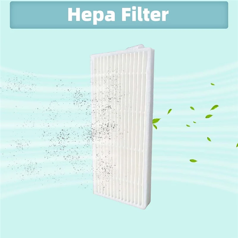 HRBAJ-استبدال فرشاة جانبية ممسحة القماش تصفية ل Cecotec Conga 1290 1390 1590 جهاز آلي لتنظيف الأتربة قطع الغيار الملحقات #5