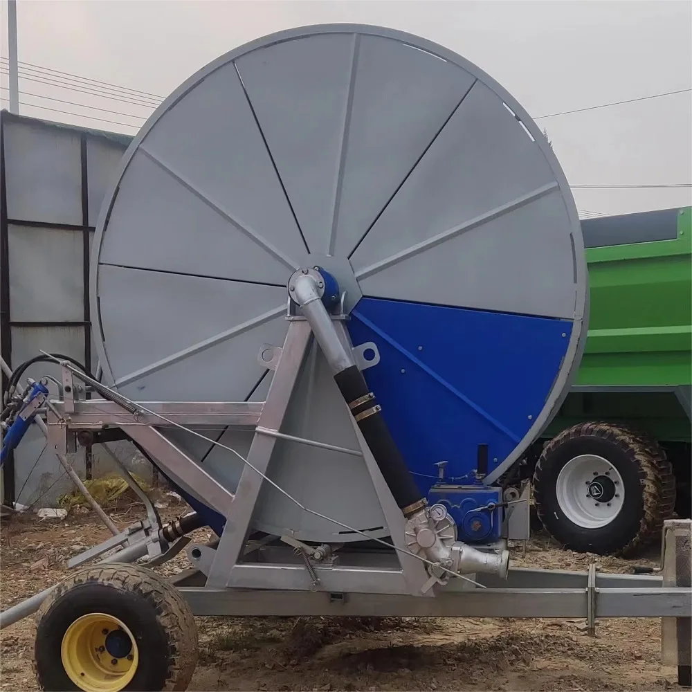 Most Popular Hose Reel With Boom Irrigation Equipment System Traveler Watering Sprinkler Machine