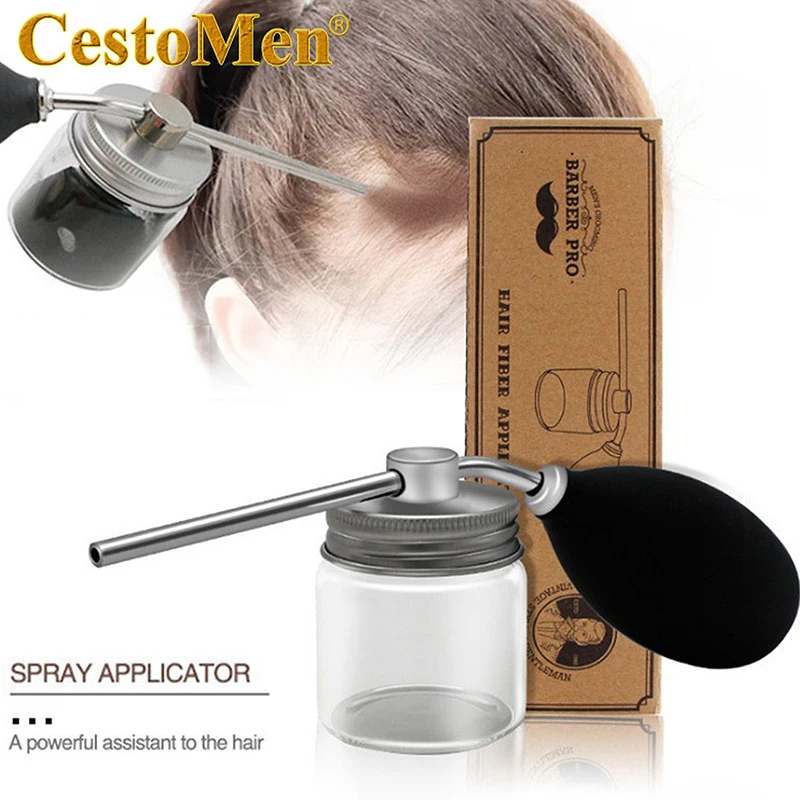 Refillable Talc Powder Blower Puffer Barbers Hairdressers Talcum Bottle Hair Salon Barber Powder Spray Bottle