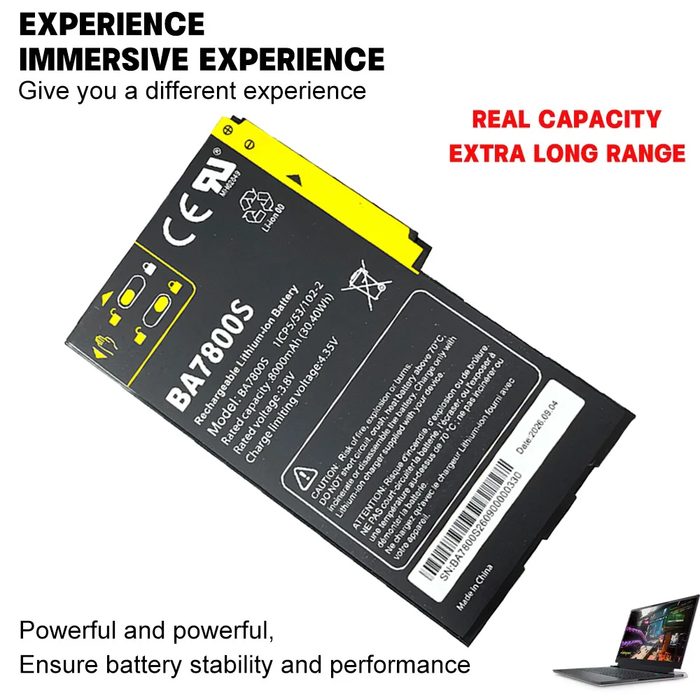 BA7800 BA7800S 3.8V 30.4Wh 8000mAh Battery for Trimble TDC600 STONEX UT10 HD608 Handheld GPS