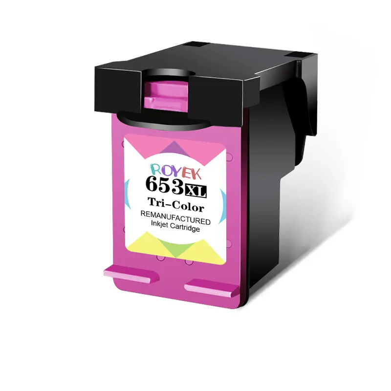 653XL Ink Cartridge Replacement For HP 653 HP653 XL Compatible DeskJet Ink Advantage 1275 2374 2375 6075 6475 Printer