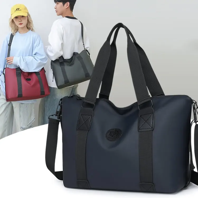 Fitness Travel Bag Large Capacity Short Trip Handheld Luggage Sport Backpack for Men And Women Lightweight Nylon Bag