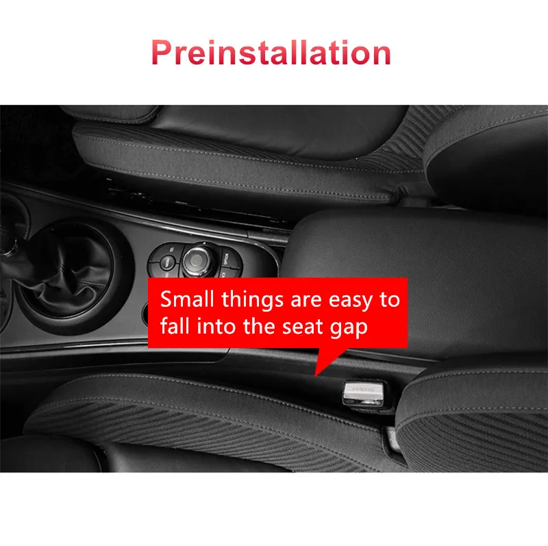 لسوبارو امبريزا فورستر تريبيكا XV BRZ ألياف الكربون مانعة للتسرب واقية مقعد الفجوة غطاء السيارة وسادة اكسسوارات السيارات التصميم #5