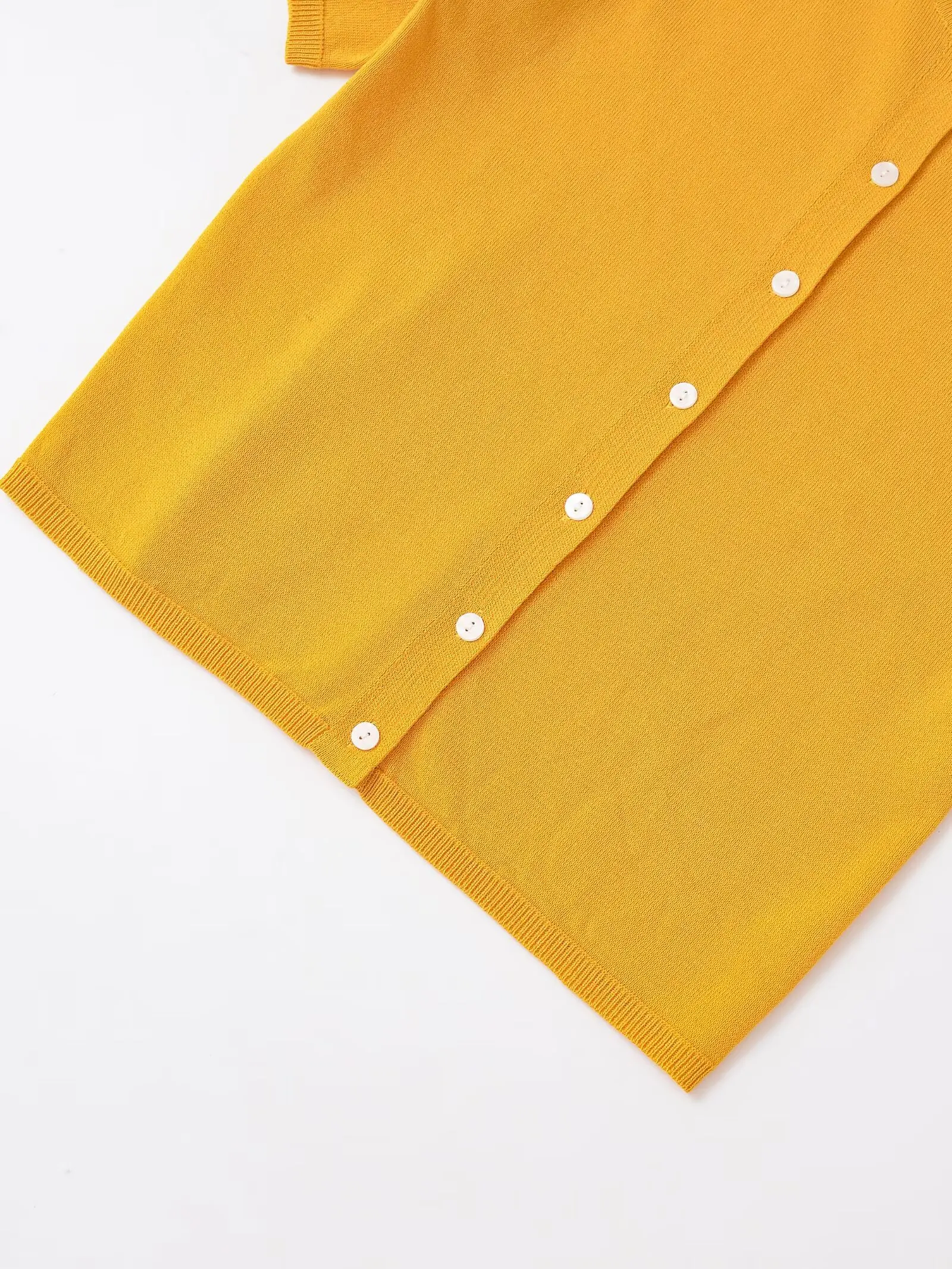 2025년 여름 신상 여성 캐주얼 패션 심플 편안한 다용도 라운드넥 반팔 니트 자켓