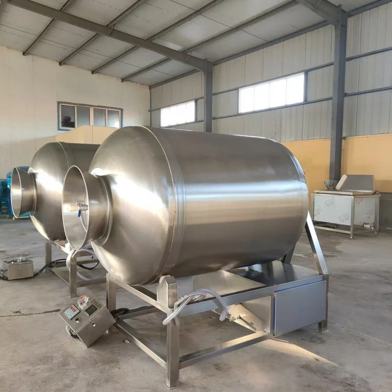 Commercial 20L-3000L Vacuum Meat Tumbler Machine Poultry Fish Chicken Cooling Steak Pickling Marinator Meat Processing Equipment