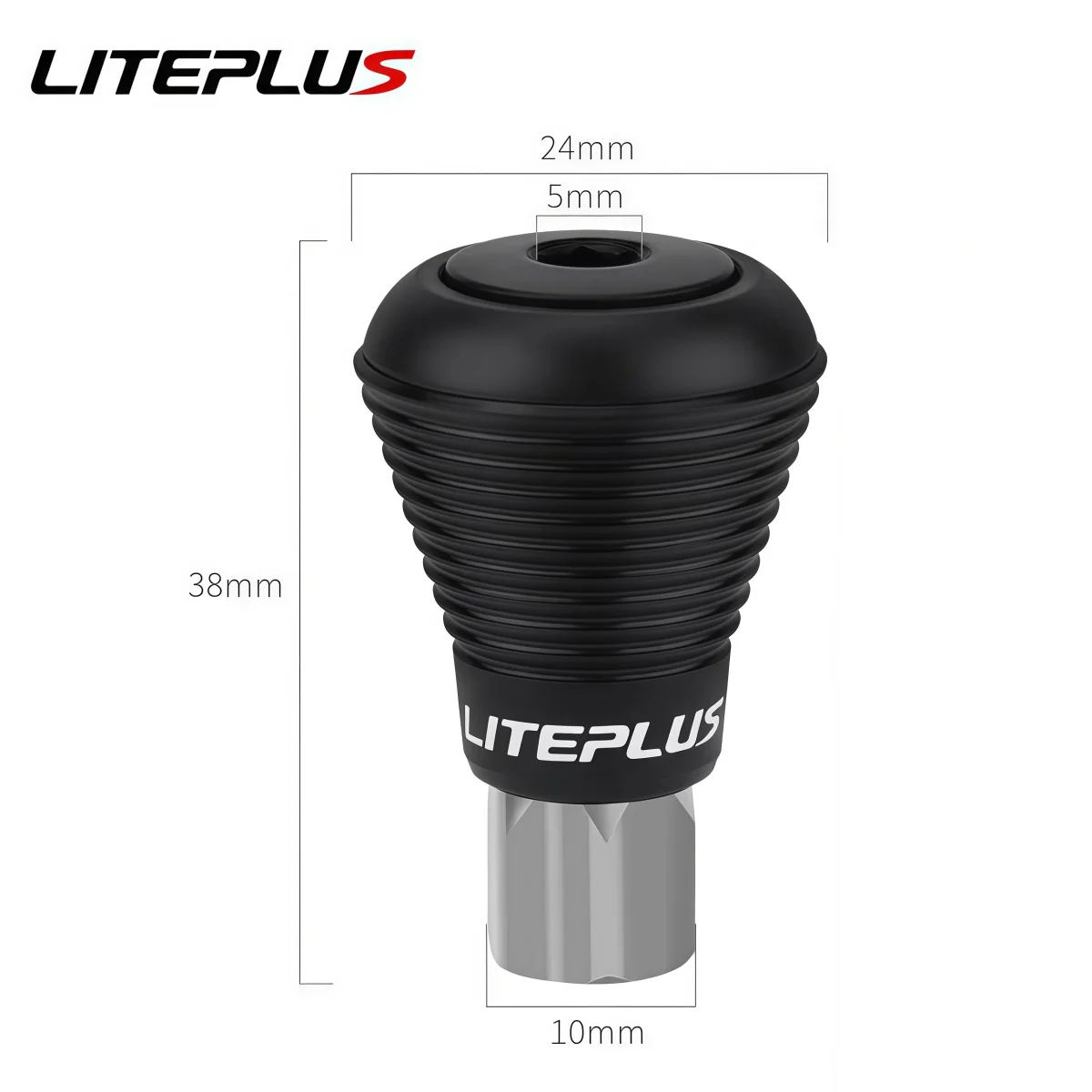 LITEPLUS Folding Bike Seatpost Stop / Seat Clamp For Brompton Lightweight 22g Aluminum (6061-T6) - Multiple Colors view 2