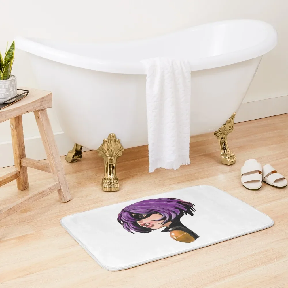 

Hit Girl Profile Bath Mat Rugs Living Room Set For Bathroom Mat