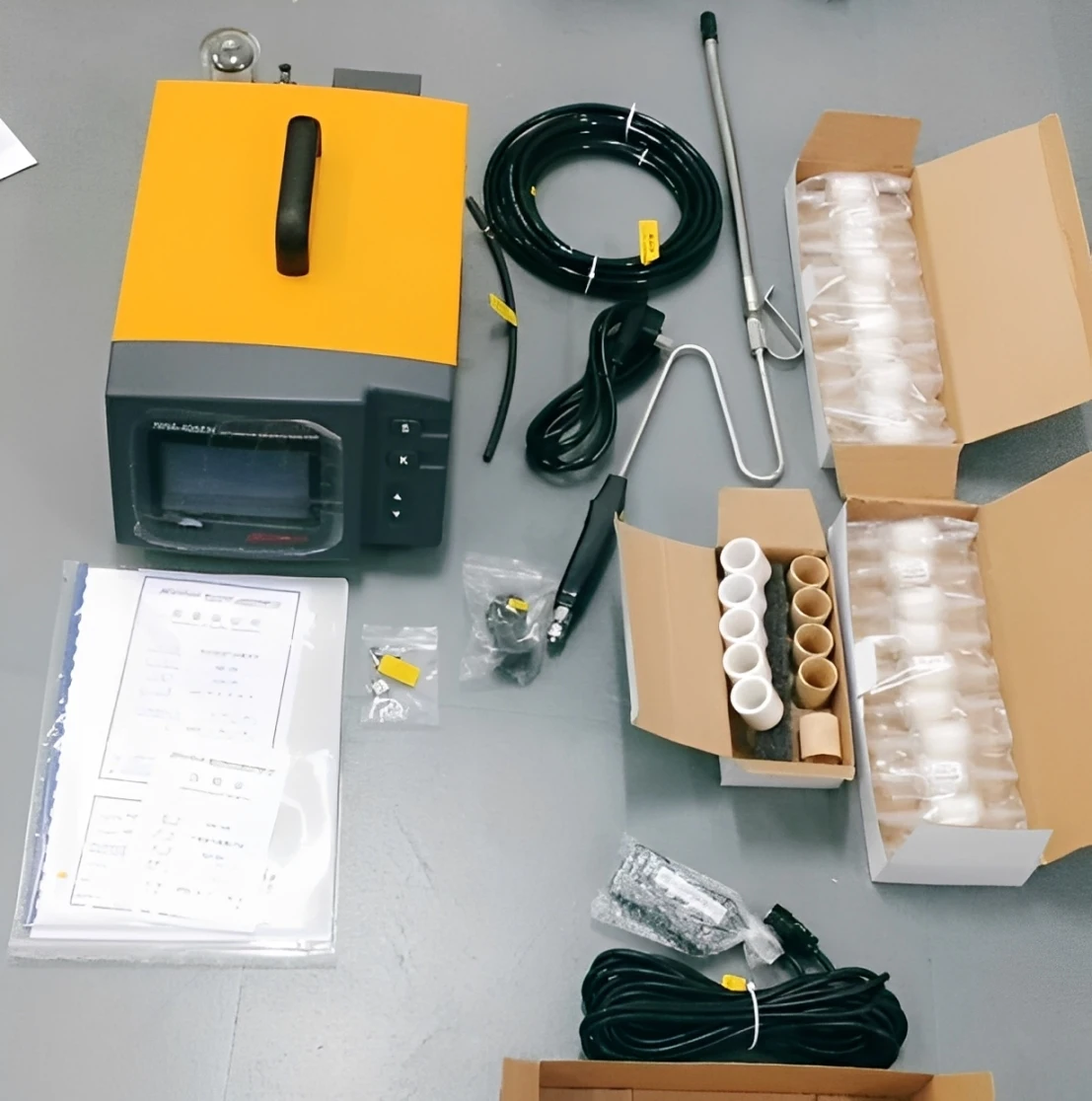 TLF Automobile Exhaust   Vehicle HC CO CO2 O2 Tester Meter Exhaust   Auto Emission   NHA-506