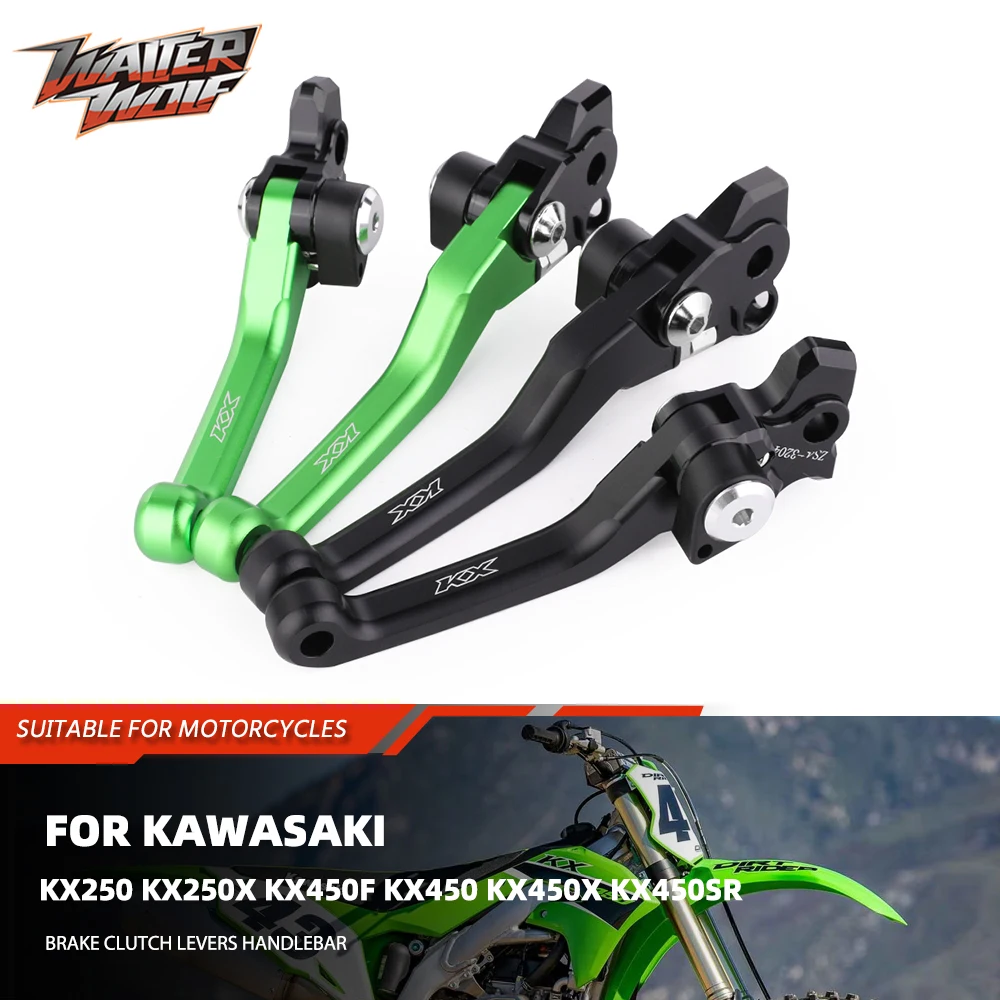 

Рычаги тормозной муфты мотоцикла, руль, рычаг ручного управления для Kawasaki KX250 KX250X KX450F KX450 KX450X KX450SR KX 250 450 2024