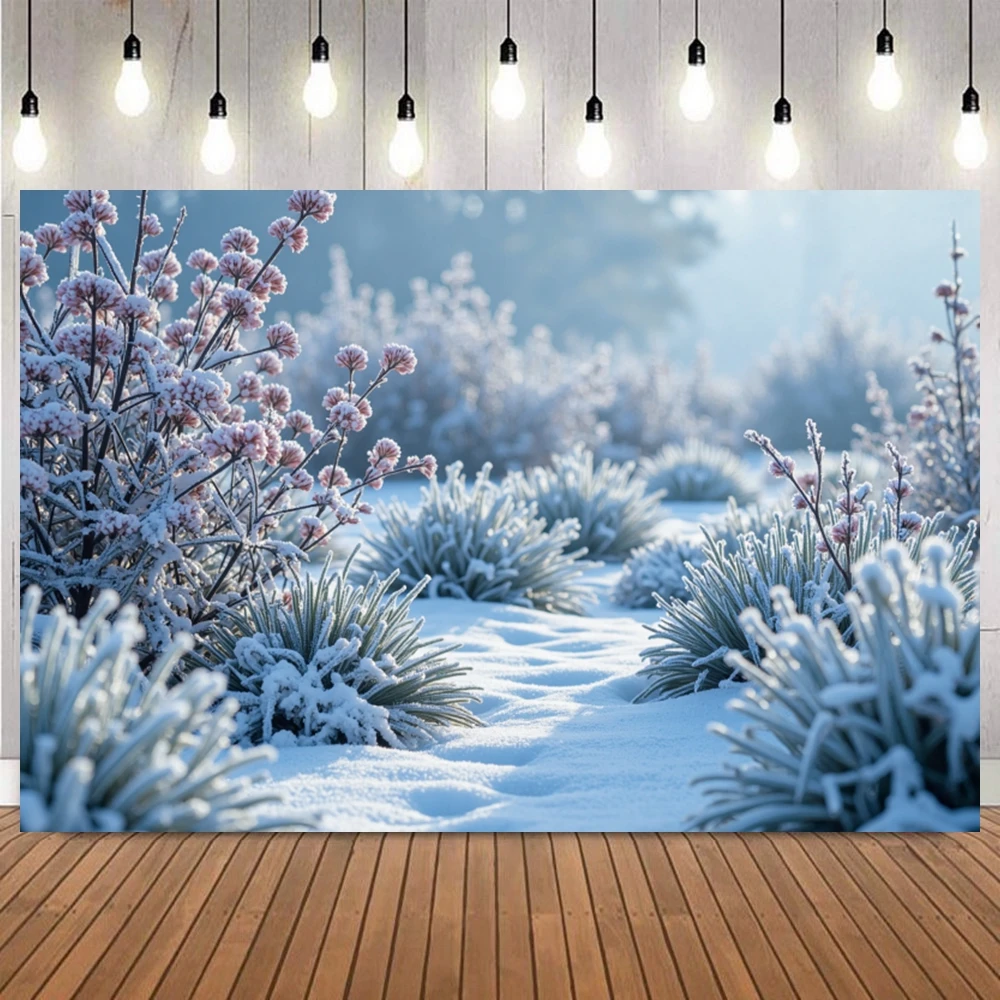 

Зимний пейзаж фотографии фоны снежный чехол дорога размытый лес снежинки ело деревья декор для вечеринки фото фон