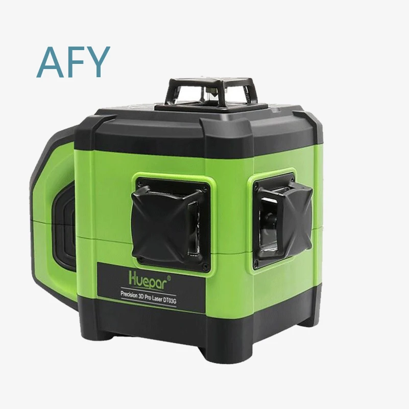 Huepar DT03CG for Laser Level Receiver 12-Line 3D Green Cross Line 360° Vertical Horizontal Self-Leveling Construction Tool