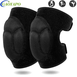 1Pair Adult Knee Pads for Sports,Anti-Slip Collision Avoidance Kneepads with Thick EVA Foam,for House Cleaning,Construction Work