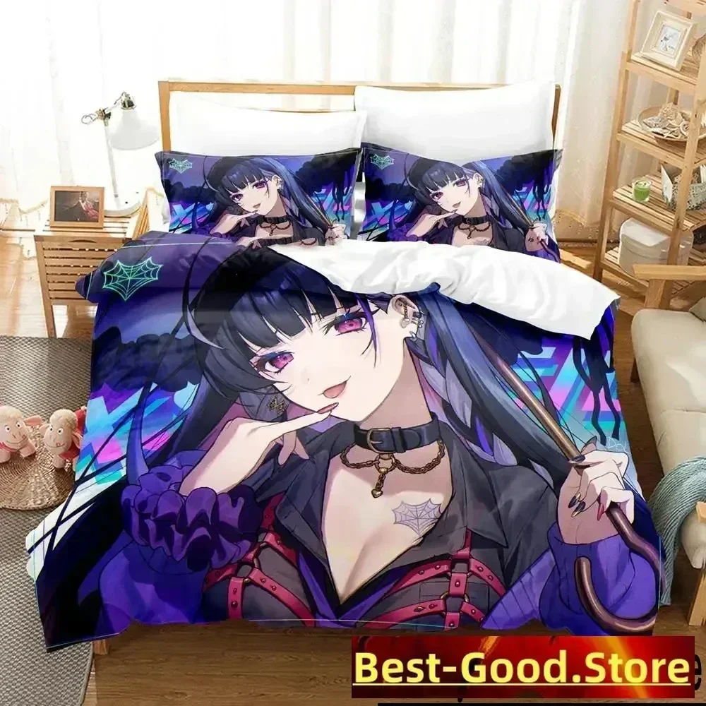 

3D Print Anime Meloco Kyoran Bedding Set Duvet Cover Bed Set Quilt Cover Pillowcase Comforter king Queen Size Boys Adult Bedding