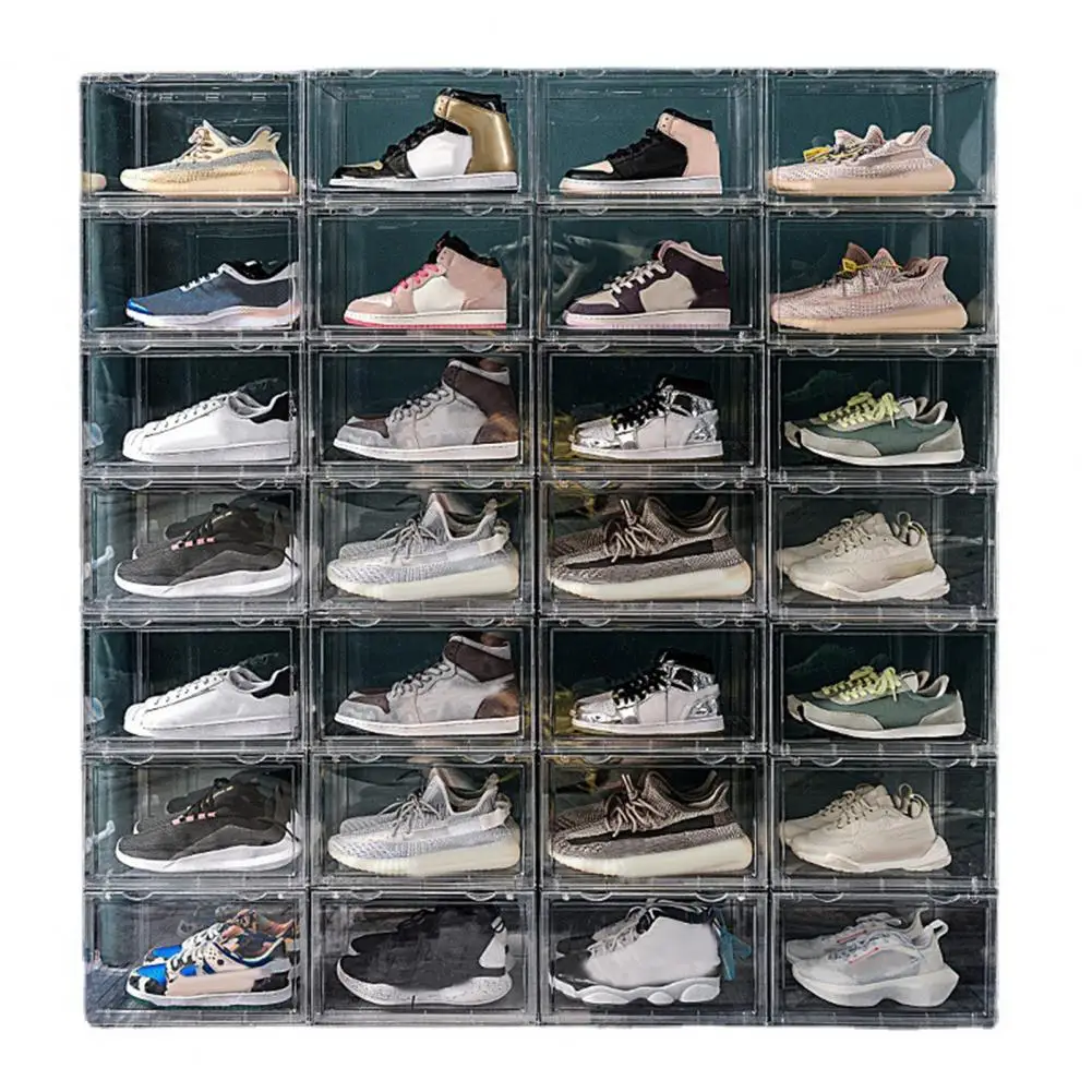 Waterproof  Sturdy Clear Shoe Organizer Anti-oxidation Shoe Holder Breathable Ventilation Shoes Supplies Уборщик обуви