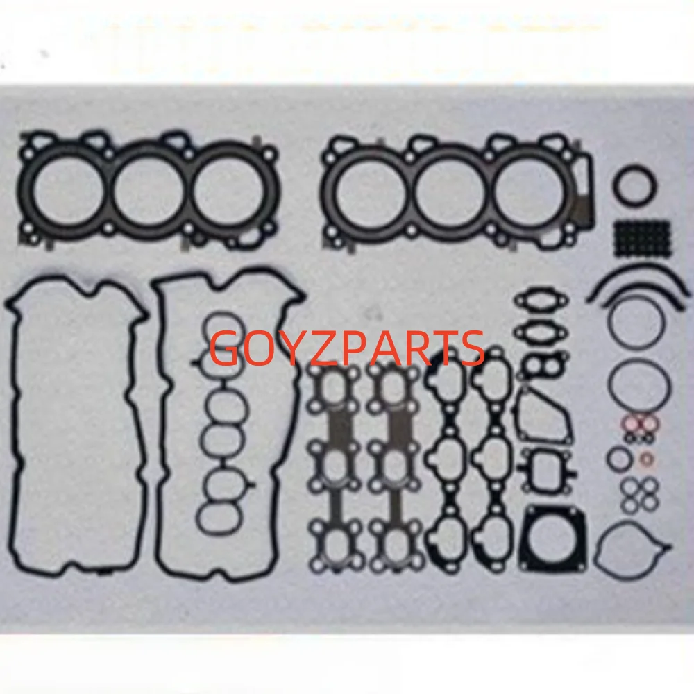 VQ30DE 10101-4Y528 10101-4Y529 A0101-4Y529 Full Gasket Kit for Nissan A33 CEFIRO Compatible with Maxima VQ30DE 3.0L