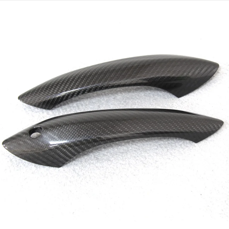 Fit for BMW F10 5 6 7 Series Carbon Fiber Outer Door Handle Cover Trim