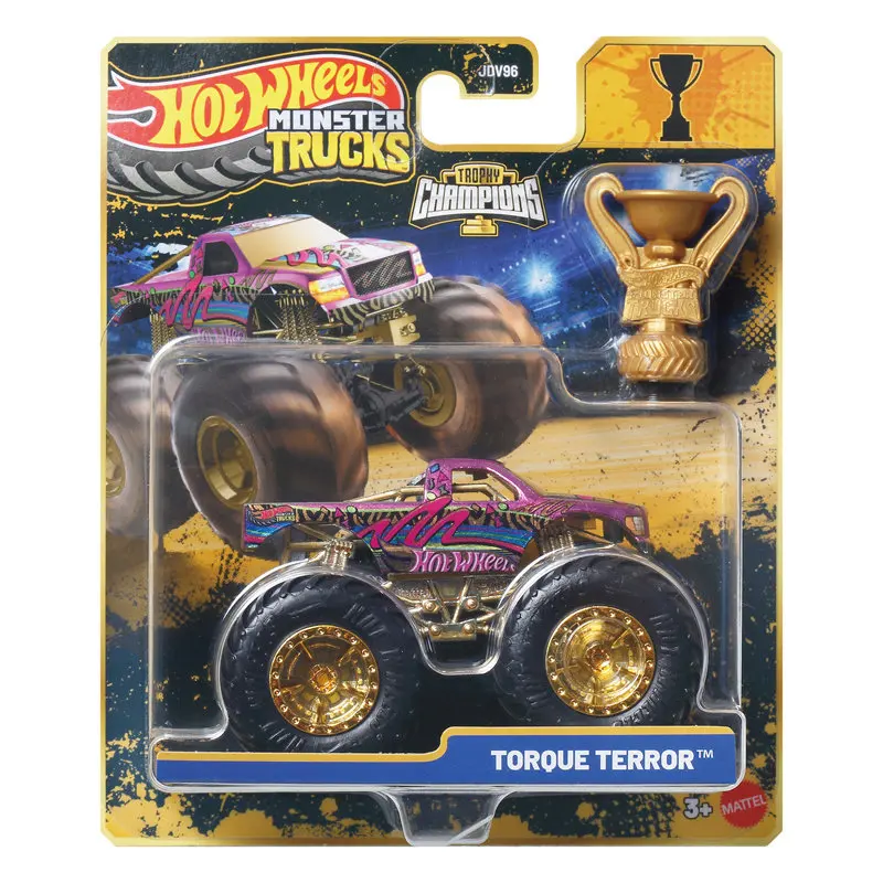 

Коллекционные металлические модели машинок Hot Wheels 2026: Monster Trucks Torque Terror