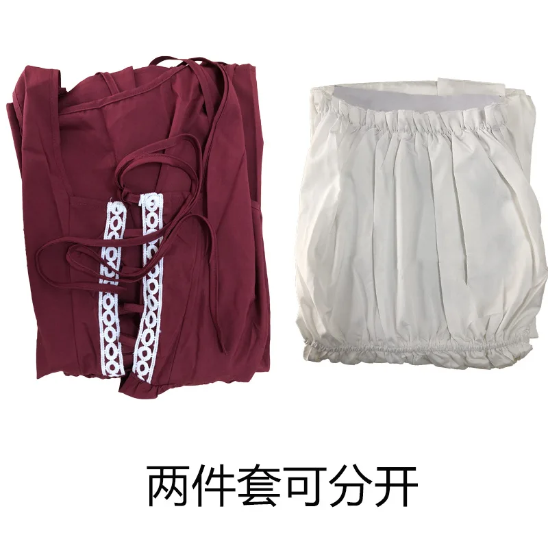 هالوين زي ساحة الرقبة مشد الخصر القرون الوسطى عصر النهضة فستان الرجعية