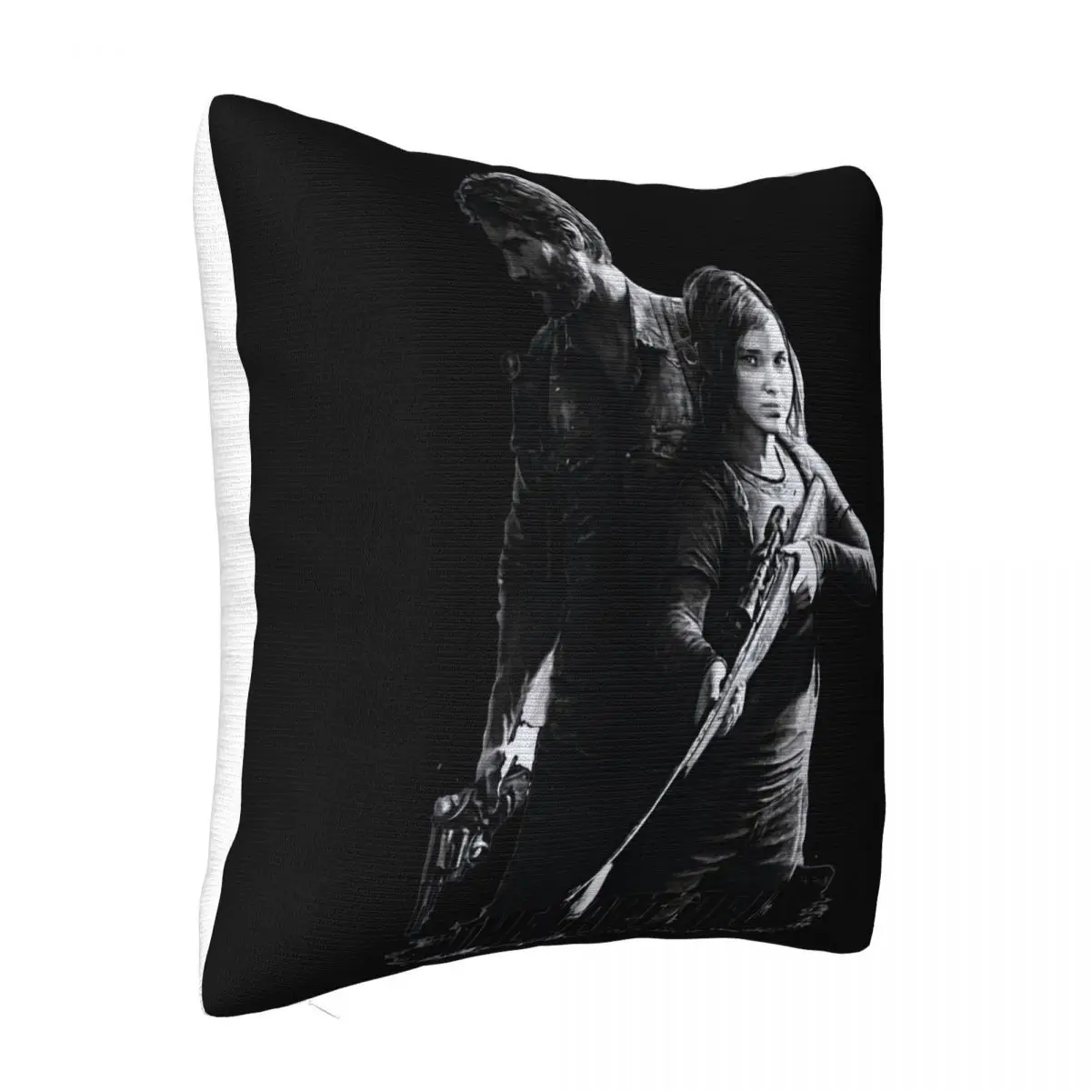 The Last Of Us Ellie And Joel White Game Top Mens And Kids Sizes Woman Brand New Pillow Case