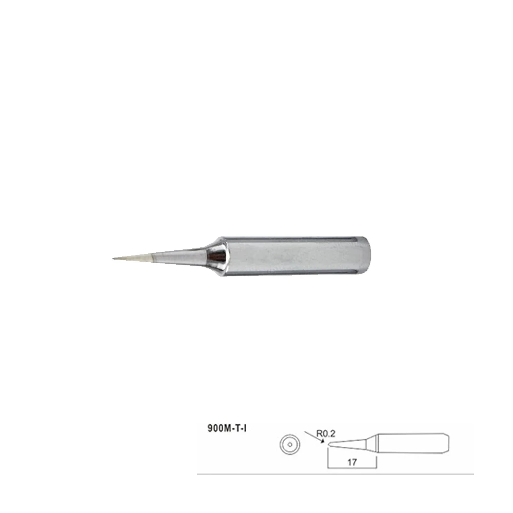 10PCS Löten eisen kopf + 2PCS Gehäuse Anzug 900M-T-I Blei-Freies Umweltschutz Lötkolben Kopf Für löten