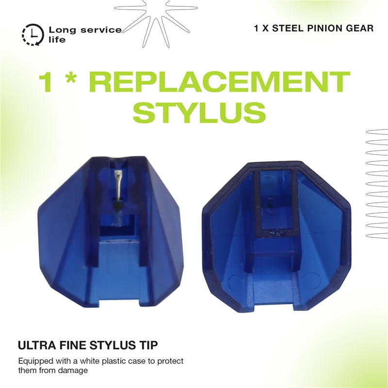 ABUO-For Ortofon 2M الأزرق القرص الدوار استبدال القلم تتحرك المغناطيس تصميم LP مسجل فينيل الفونوغراف الملحقات