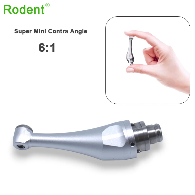 

6:1 Super Mini Contra Angle Head for Endo Motor Dental Reciprocating Endomotor Head Endodontics Compatible With Woodpecker