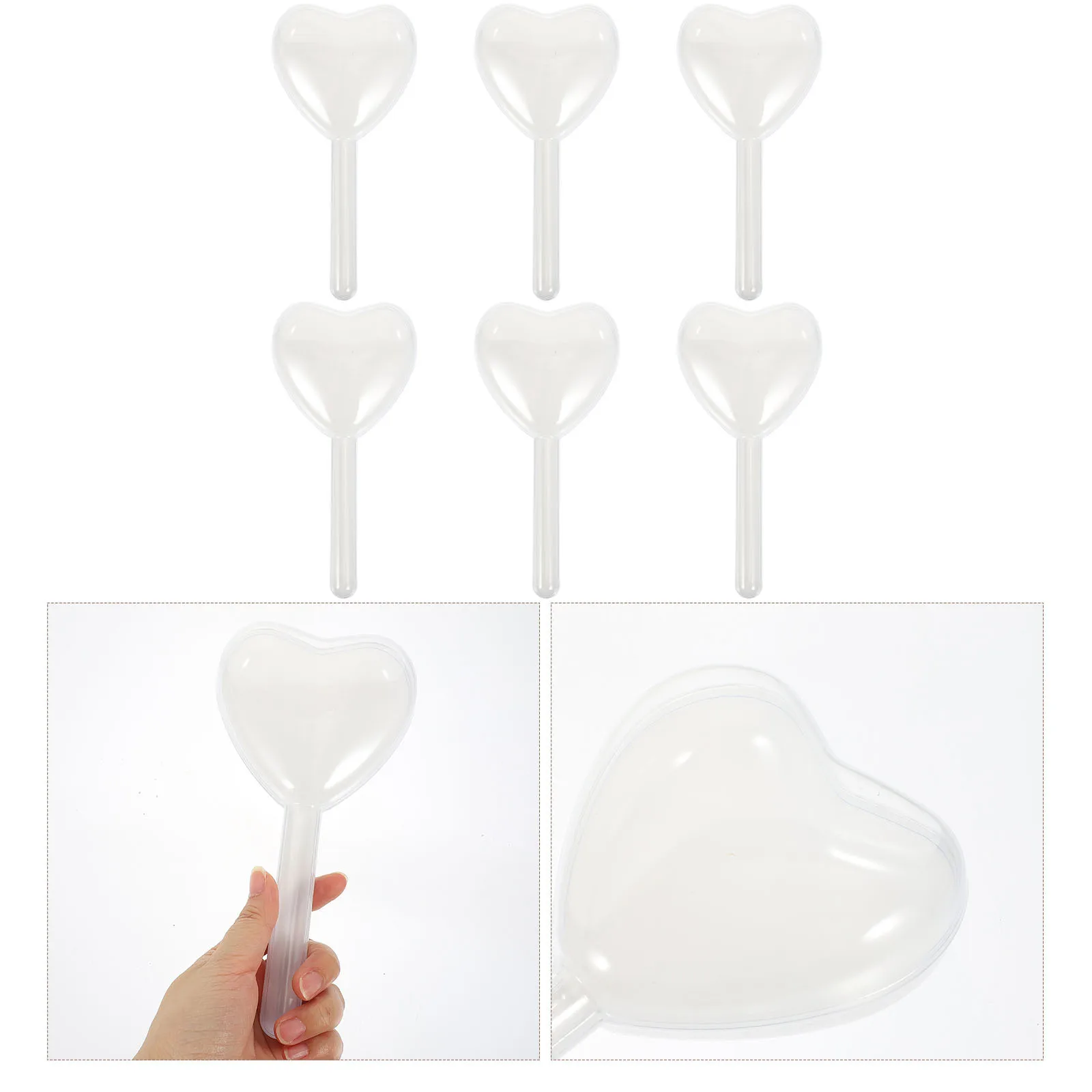 

6pcs Candy Box Wedding Favors Gift Packaging Boxes Party Favor Containers Premium Plastic Treat Holders For Birthday Baby Shower