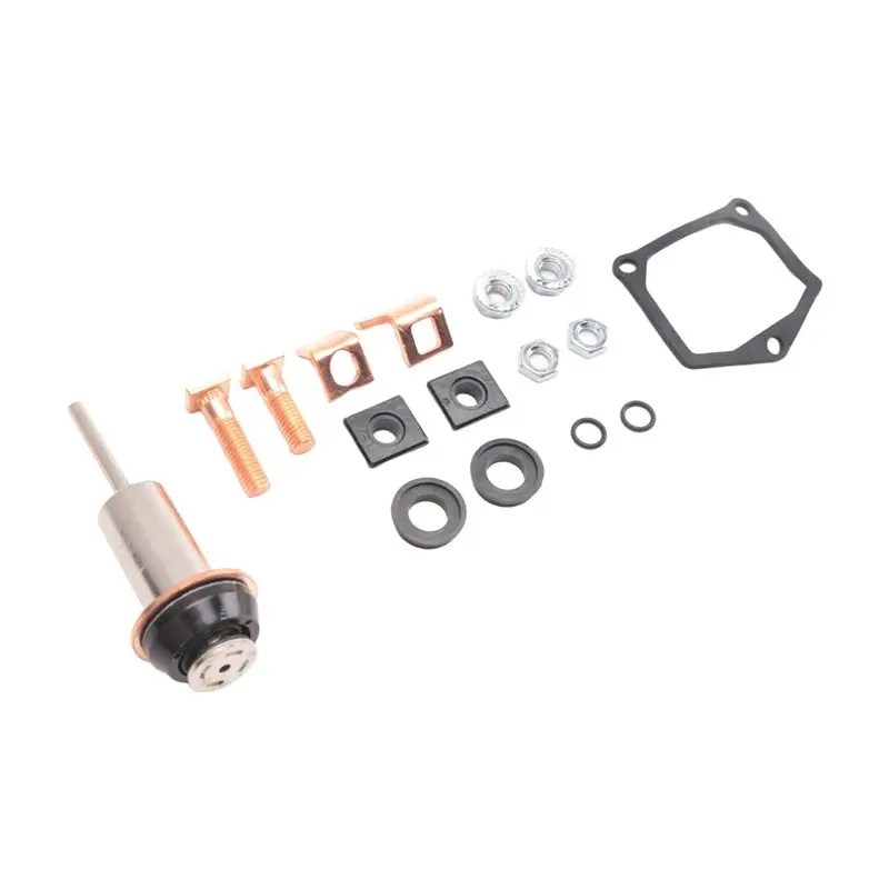 

Universal Motor Starter Solenoid Repair Rebuild Kit Plunger Contacts Set For Toyota Subaru Honda-A08Q