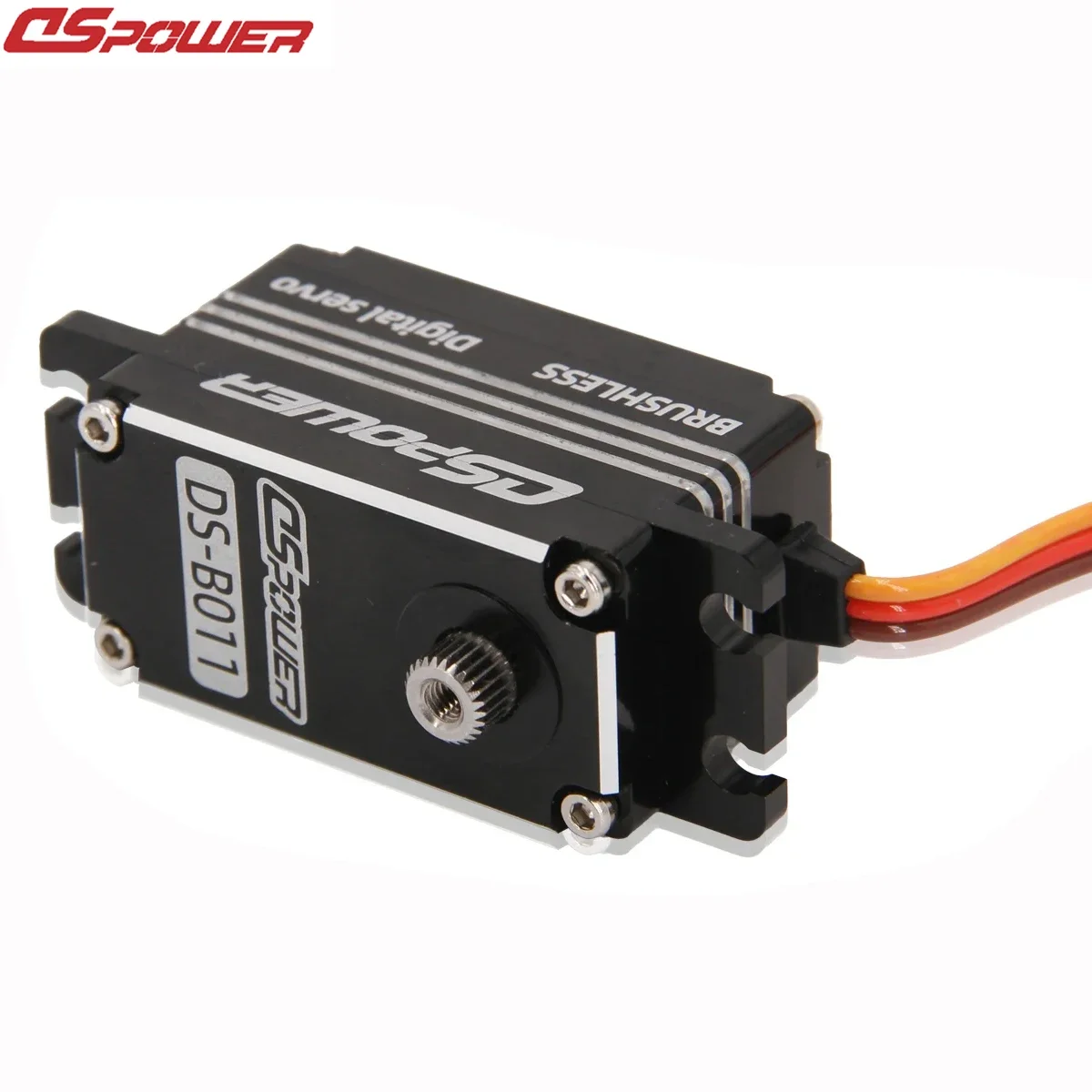 DSPOWER 17KG Brushless Short Body Waterproof Servo Digital Metal Case Gear Servos Motor for RC Model Car WLtoys Airplane Robot
