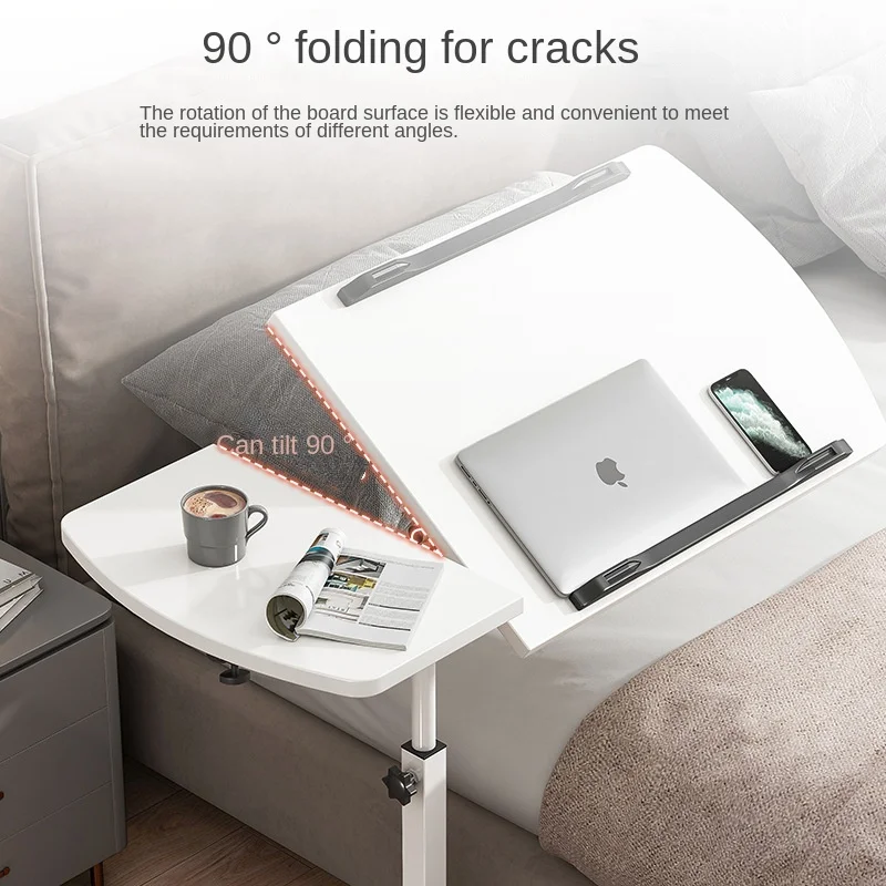 Lazy Laptop Desk Bed Desk Bedroom Minimalist Mobile Table Foldable Rotating Lifting Bedside Table