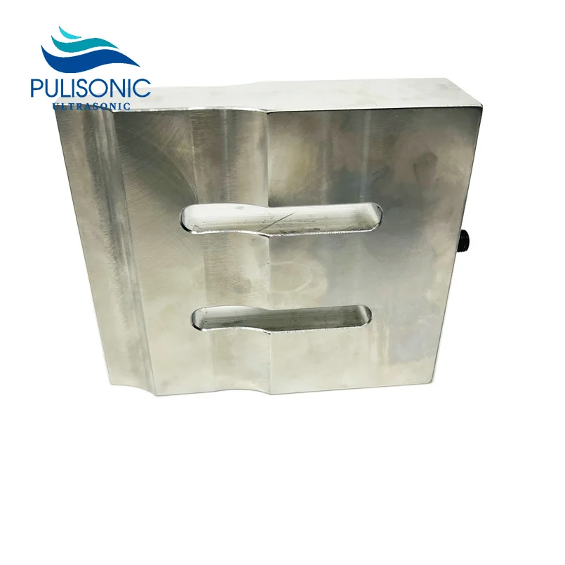 หัวเชื่อมอัลตราโซนิก20กิโลเฮิรตซ์15กิโลเฮิรตซ์แม่พิมพ์อัลตราโซนิค120*8มม. สำหรับเชื่อมพลาสติกไม่ทอ