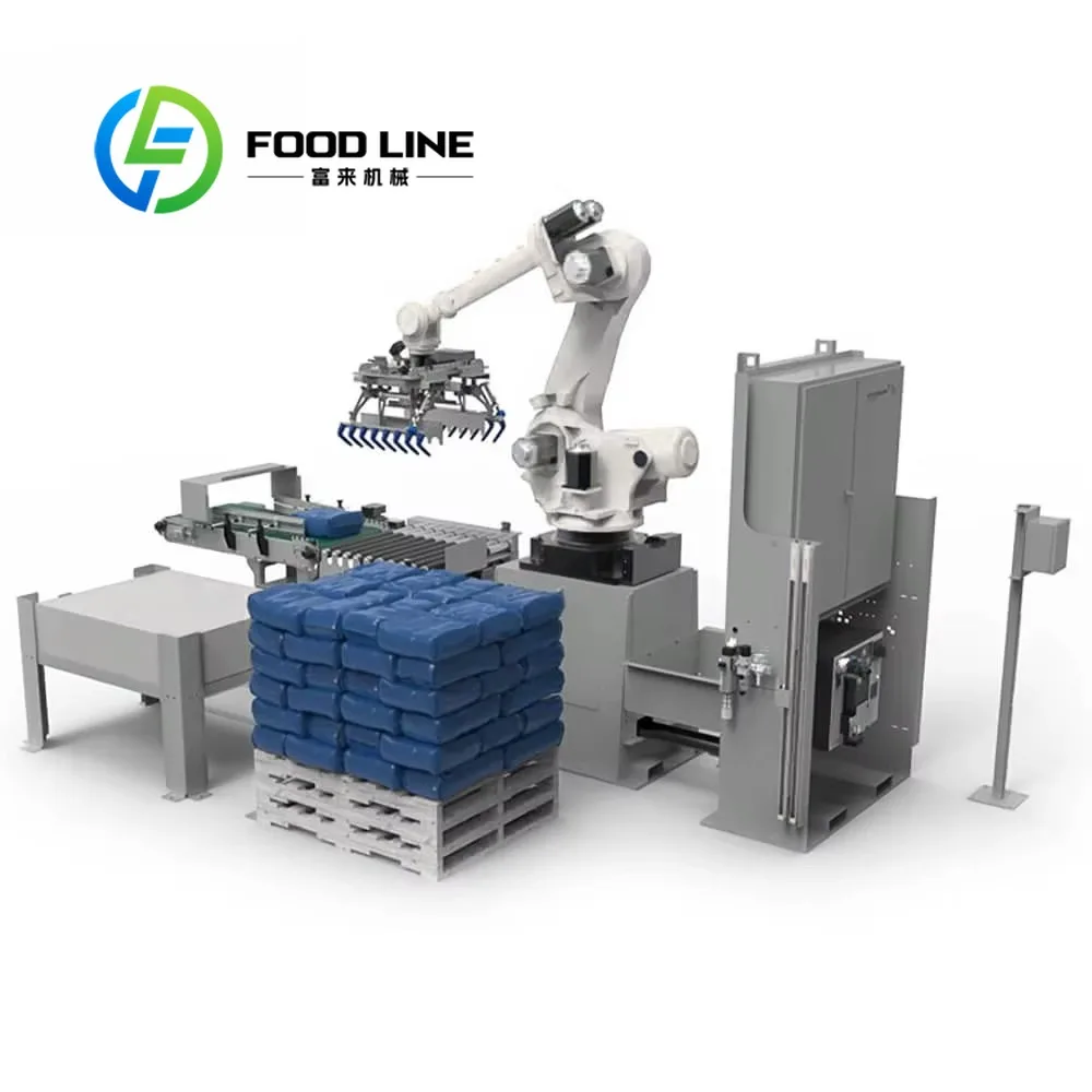 Automatic 4 Axis Palletizer Robot High Speed for Carton Packaging Line