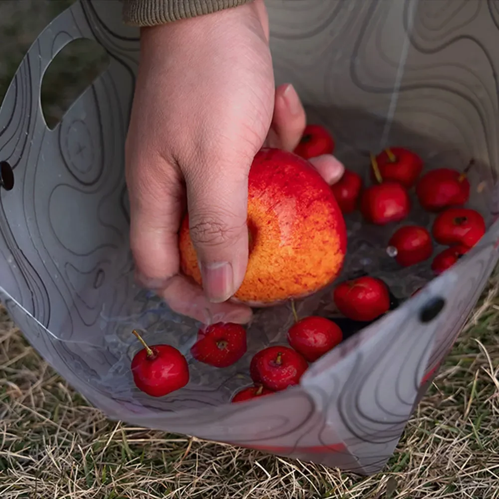 Faltbare Camping Geschirr Tragbare Schüssel Teller Kaffee Filter Wärme-beständig Schüssel Platte Set Camp Kochen Liefert – Detail 7