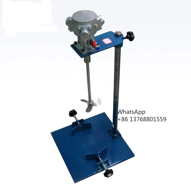 Desk Type Manual Lifting Pneumatic Ink Mixer Agitator EA230 For Paint