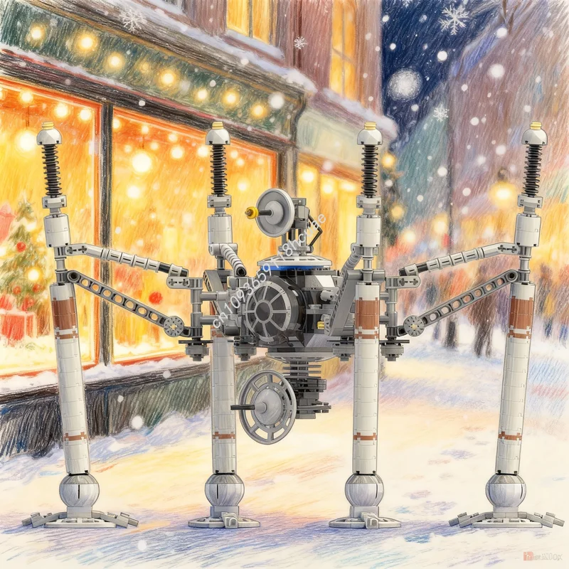 

471pcs MOC Star Battle TIE HSD Classic Style Model Building Blocks Architecture Christmas Gifts Idea Education Toys Brick