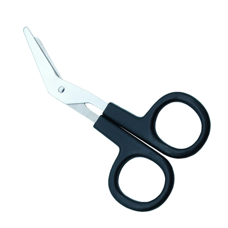 Stainless Steel Bandage Scissors 12cm Nursing Scissors for Medi-cal Home Use