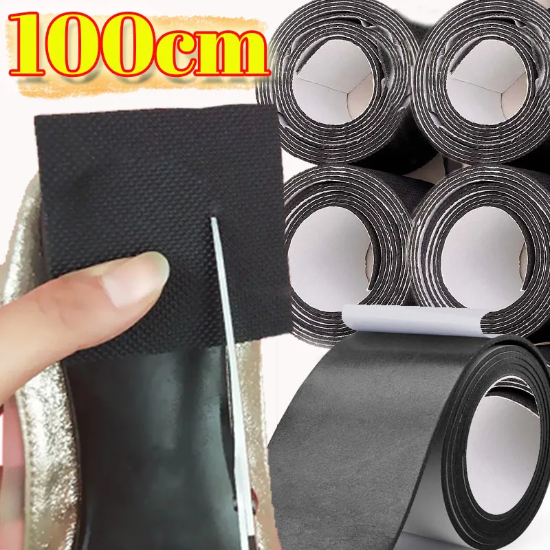 Non-Slip Shoes Stickers No-adhesive High Heel Sticker 100cm Anti-Slip Heel Sole Protectors Long Lasting Shoes Care Pads Cushion