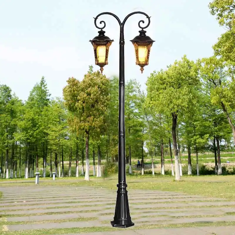 European Style Garden Die-Casting Aluminum Street, Park, Community, Led Street Lights, Villa Landscape, Courtyard Lights