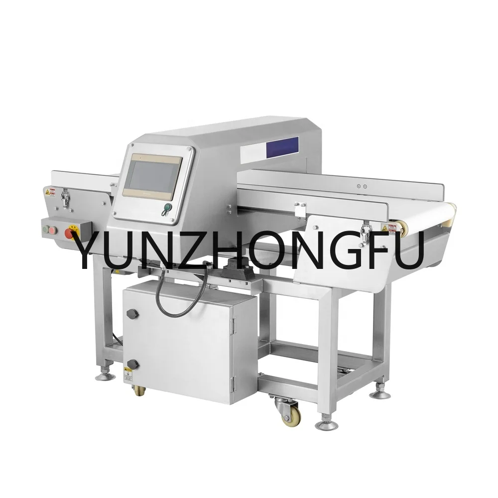 Wet And Dry Use Production Line Food Metal Detector Machine Seafood Fruit Snack Vegetable Conveyor Metal Detector Manufacturer