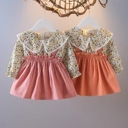 Baby Girl Dress Spring Autumn Girl Princess Dress Floral Cute Girl'S Clothing