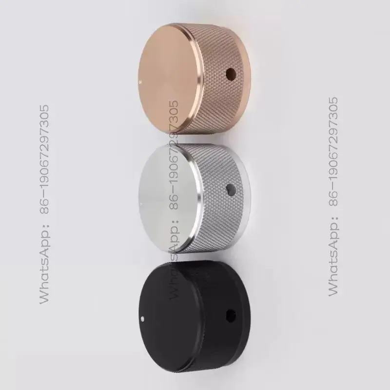 VVV Solid Aluminum Alloy Knob, Power Amplifier Radio Car Volume Potentiometer Knob Cap, Rotary Tooth Cap 38mm