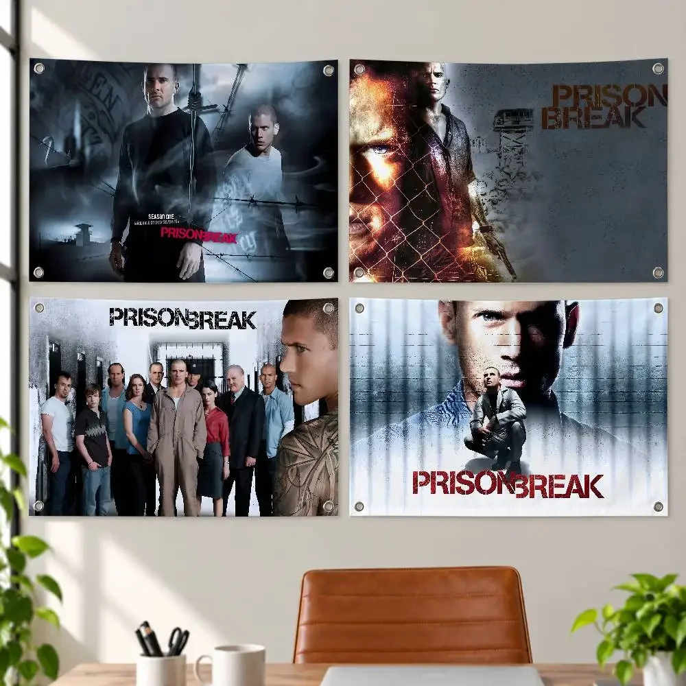 Prison Break Aesthetic Wall Tapestry Flag Printed Wall Hanging Living Room Party Outdoor Decor