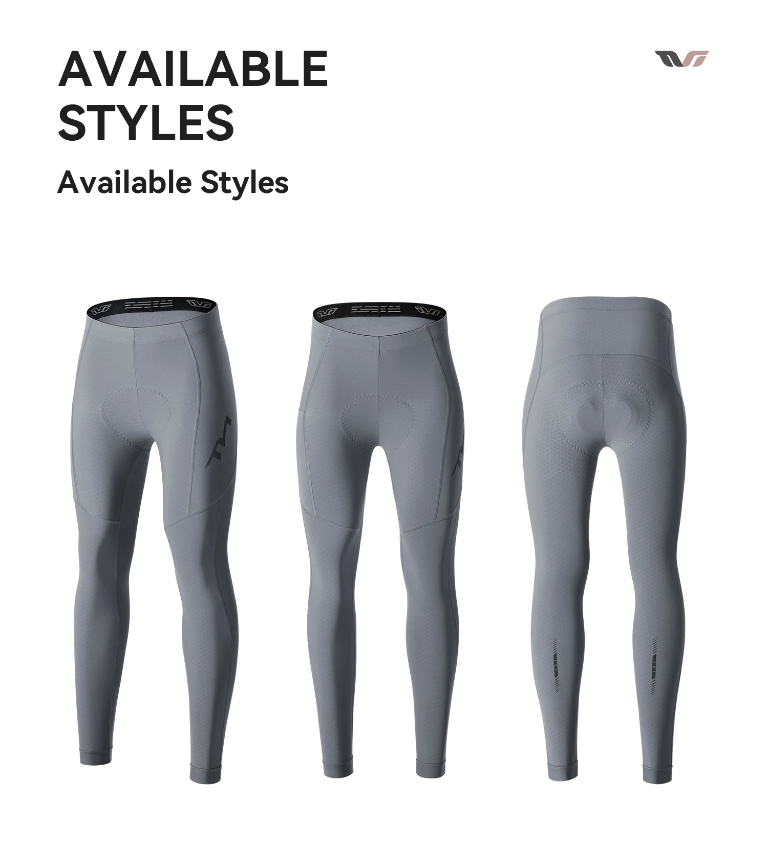 ROCKBROS Damen Fahrrad-Fleecehose Thermische Fahrrad-Tights mit Seitentasche für Handy Winddichte Leichte Radhose – Detail 5