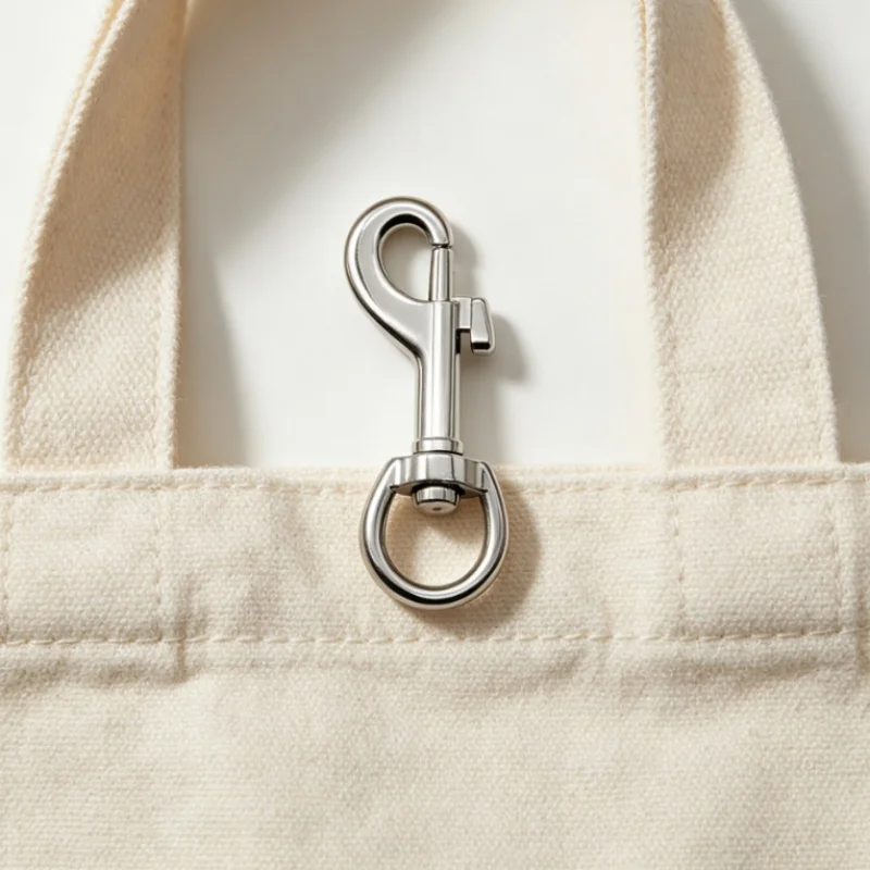 5Pcs Outdoor Rotating Metal Buckle Backpack Connector Fishing Clasp Luggage Hardware Accessory Carabiner